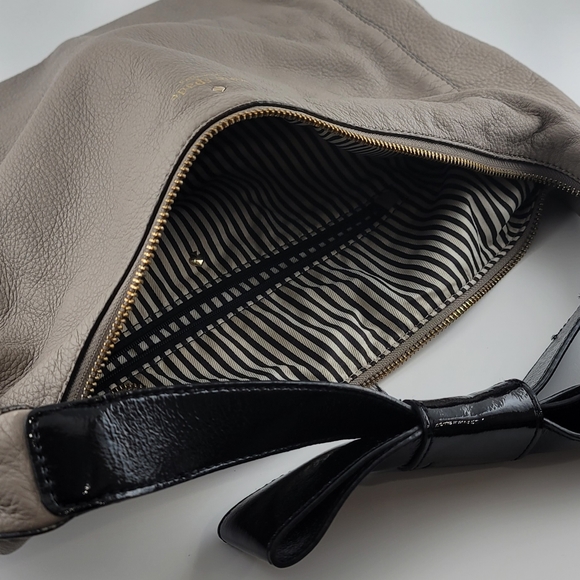 Kate Spade leather shoulder purse with bow accent Free shipping - Picture 6 of 6